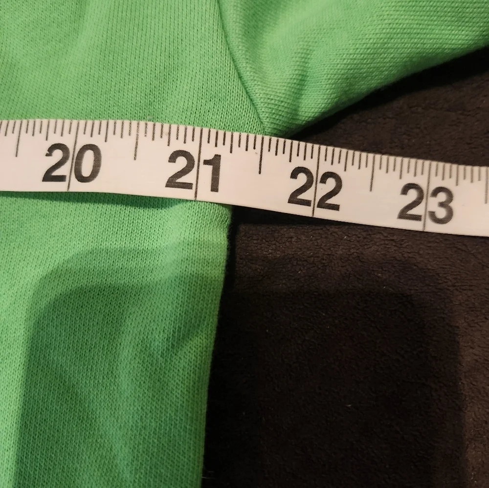Urban Outfitters ZGY DENIM Oversized Sweatshirt Bright Green NWT Small - Picture 7 of 8